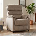 Savoy Sofa Suite - 3+1+1 Seater - Taupe - Fabric