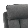 Belgrave Manual Recliner Armchair - Grey - Fabric