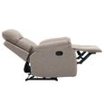 Belgrave Manual Recliner Armchair - Oatmeal - Fabric