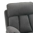 Belgrave Manual Recliner Sofa - 2 Seater - Grey - Fabric