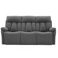 Belgrave Manual Recliner Sofa Suite - 3+1+1 Seater - Grey - Fabric
