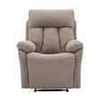 Belgrave Manual Recliner Sofa Suite - 3+1+1 Seater - Oatmeal - Fabric