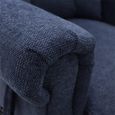 Berkshire Electric Recliner Armchair - Dual Motor - Deep Blue - Fabric