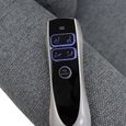 Berkshire Electric Recliner Armchair - Dual Motor - Steel Grey - Fabric