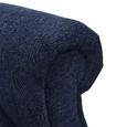 Berkshire Electric Recliner Armchair - Quad Motor - Deep Blue - Fabric