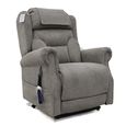 Berkshire Electric Recliner Armchair - Quad Motor - Stone - Fabric