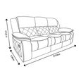 Bentley Electric Recliner Sofa Set - Brown Leather