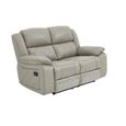 Bentley Electric Recliner Sofa Set - Grey Leather