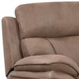 Richmond Electric Recliner Armchair - Sahara - Leather Look Fabric