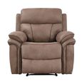 Richmond Electric Recliner Sofa Suite - 3+1+1 Seater - Sahara - Leather Look Fabric