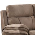 Richmond Electric Recliner Sofa Suite - 3+2 Seater - Sahara - Leather Look Fabric