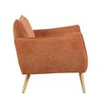 Piper Accent Armchair - Rust - Fabric