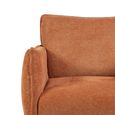 Piper Accent Armchair - Rust - Fabric