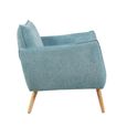 Piper Accent Armchair - Teal - Fabric