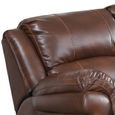 Farnham Power Electric Recliner Sofa Suite - 3+1+1 Seater - Tan - Leather
