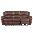 Farnham Power Electric Recliner Sofa Suite - 3+2 Seater - Tan - Leather