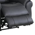 Farnham Ultra Electric Recliner Armchair - Black - Fabric
