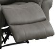 Farnham Ultra Electric Recliner Armchair - Grey - Fabric