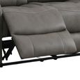 Farnham Ultra Electric Recliner Sofa - 2 Seater - Grey - Fabric