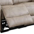Farnham Ultra Electric Recliner Sofa - 2 Seater - Stone - Fabric