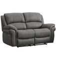 Farnham Ultra Electric Recliner Sofa Suite - 3+2 Seater - Grey - Fabric