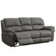 Farnham Ultra Electric Recliner Sofa Suite - 3+2 Seater - Grey - Fabric