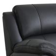 Farnham Ultra Manual Recliner Armchair - Black - Fabric