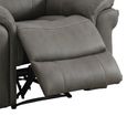Farnham Ultra Manual Recliner Armchair - Grey - Fabric