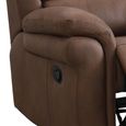 Farnham Ultra Manual Recliner Armchair - Tan - Fabric