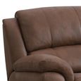 Farnham Ultra Manual Recliner Sofa - 2 Seater - Tan - Fabric