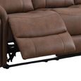 Farnham Ultra Manual Recliner Sofa Suite - 3+2 Seater - Tan - Fabric