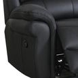 Farnham Ultra Manual Recliner Sofa Suite - 3+1+1 Seater - Black - Fabric