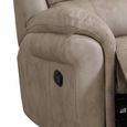 Farnham Ultra Manual Recliner Sofa Suite - 3+1+1 Seater - Stone - Fabric