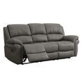 Farnham Ultra Manual Recliner Sofa Suite - 3+2 Seater - Grey - Fabric