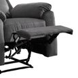 Palermo Electric Recliner Armchair - Anthracite - Fabric