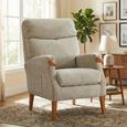 Faro Fireside Armchair - Rabbit - Fabric