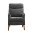 Faro Fireside Armchair - Anthracite - Fabric