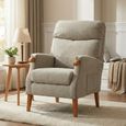 Faro Fireside Armchair - Rabbit - Fabric
