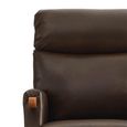 Faro Fireside Armchair - Tan - Faux Leather