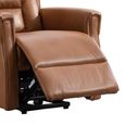Sandringham Lift & Tilt Electric Recliner Armchair - Dual Motor - Camel - Leather