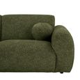 Clyde Corner Lounge Sofa - with Chaise - RHF - Olive Green - Fabric