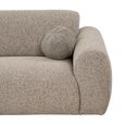 Clyde Corner Lounge Sofa - with Chaise - RHF - Stone Grey - Fabric
