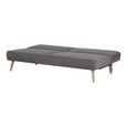Swan Sofa Bed - 2 Seater - Grey - Fabric