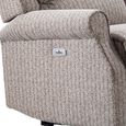 Windsor Electric Recliner Sofa - 2 Seater - Natural - Fabric