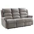 Windsor Electric Recliner Sofa - 3+2 Seater - Latte - Fabric