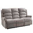 Windsor Electric Recliner Sofa - 3+2 Seater - Natural - Fabric