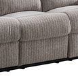 Windsor Electric Recliner Sofa - 3+2 Seater - Natural - Fabric