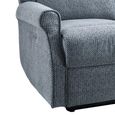 Windsor Electric Recliner Sofa - 3+2 Seater - Steel Blue - Fabric