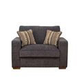Chicago Fabric Love Chair - Colours Available thumbnail 2