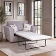 Fantasia Fabric Pull Out Chair Bed - Colours Available thumbnail